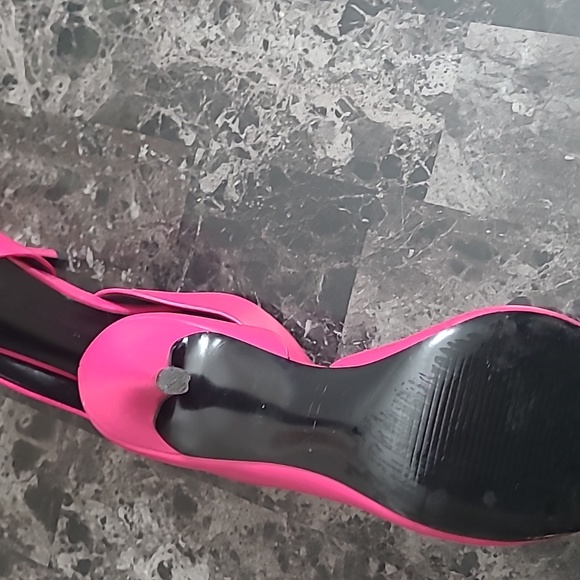 ALDO PINK LEATHER PUMPS - Picture 6 of 6